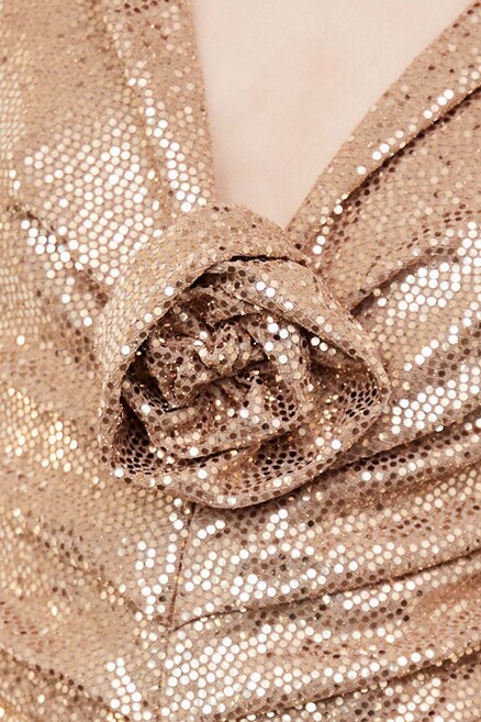 CHAMPAGNE GOLD PIN ROSE