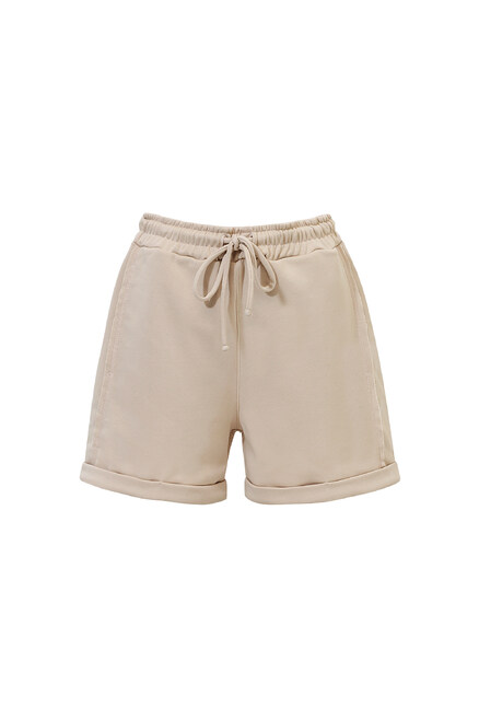 NEW NUDE SHORTS WITH STRIPE