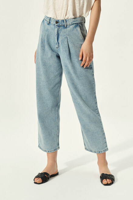 BAGGY MARMO DENIM TROUSERS