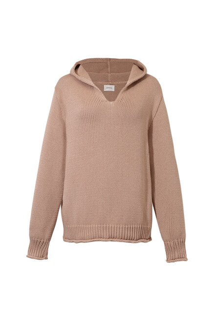 ISABEL CHOCO SWEATER WITH HOOD